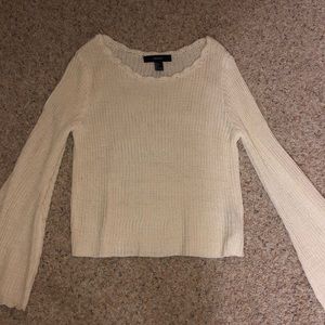 Cream sweater